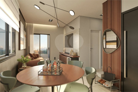 Apartamento à venda com 2 quartos, sendo 1 suíte, em Residencial Jardins da Catalunha, Atibaia, SP