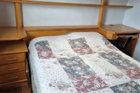 Excelente apartamento mobiliado de 62 m² na Vila das Mercês