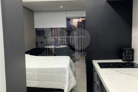 Studio à venda ou para alugar com 1 quarto em Indianópolis, São Paulo, SP