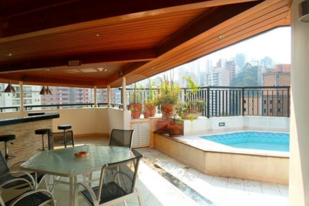 Cobertura à venda com 4 suítes em Jardim Ampliação, São Paulo, SP