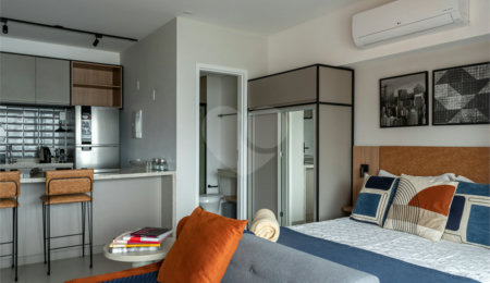 Studio à venda com 1 suíte em Campo Belo, São Paulo, SP