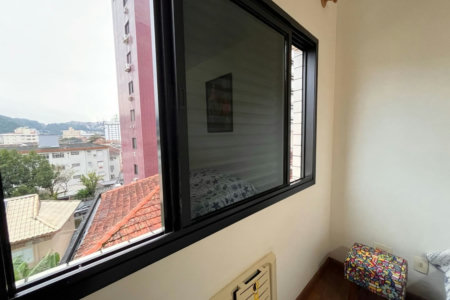 Apartamento com 2 dormitórios à venda, 84 m² por R$ 560.000,00 - Campo Grande - Santos/SP