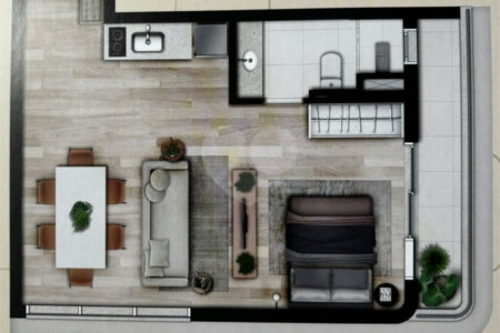 Apartamento à venda com 1 quarto em Butantã, São Paulo, SP