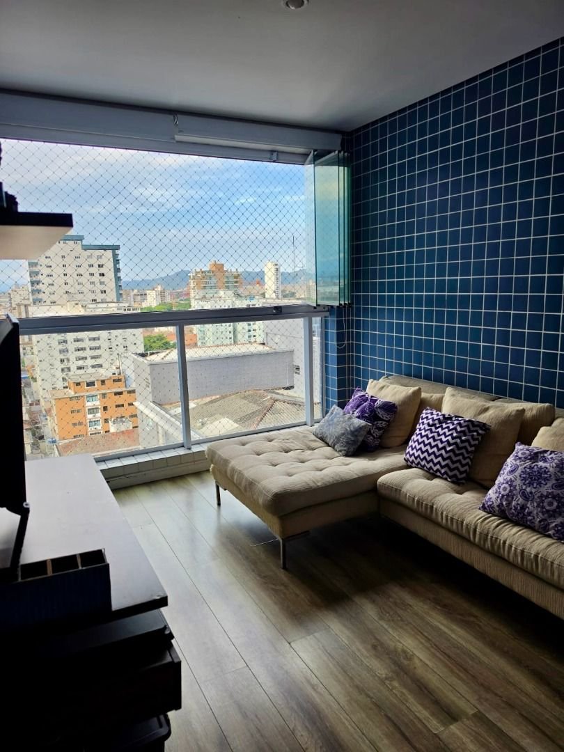 Apartamento com 3 dormitórios à venda, 129 m² por R$ 1.890.000,00 - Aparecida - Santos/SP