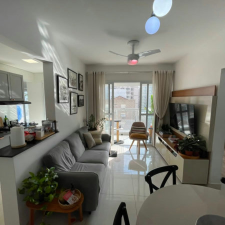 Apartamento com 2 dormitórios à venda, 74 m² por R$ 1.049.000,00 - Gonzaga - Santos/SP