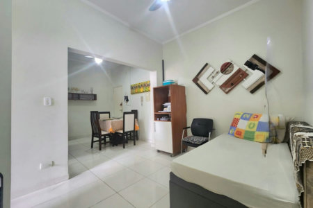 Apartamento com 1 dormitório à venda, 55 m² por R$ 285.000,00 - Centro - São Vicente/SP