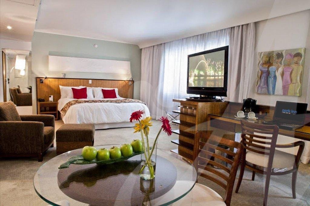 Parque Ibirapuera Flat com 1 dormitório e serviços.