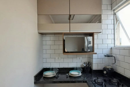 Studio à venda, 39 m² por R$ 345.000,00 - José Menino - Santos/SP