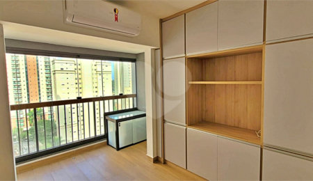 Apartamento à venda com 1 quarto em Brooklin Paulista, São Paulo, SP