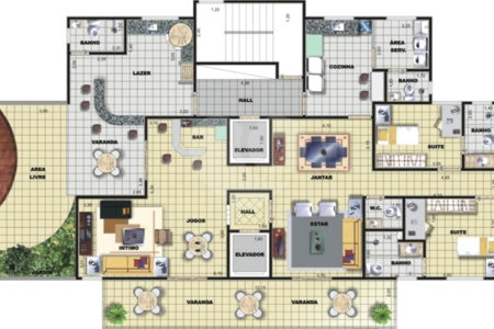 Apartamento à venda com 3 suítes em Jardim Faculdade, Sorocaba, SP