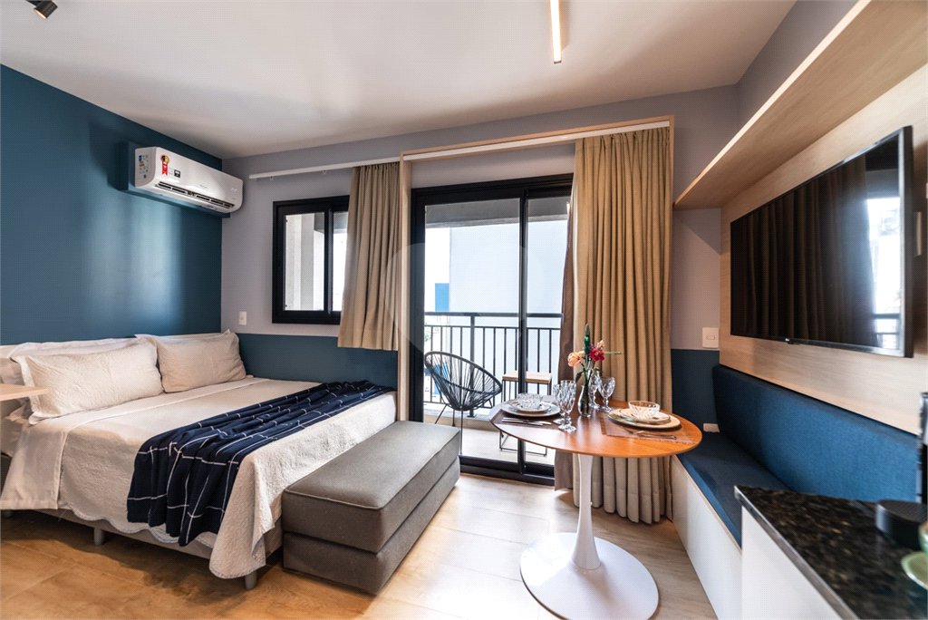 Apartamento à venda com 1 quarto em Vila Buarque, São Paulo, SP