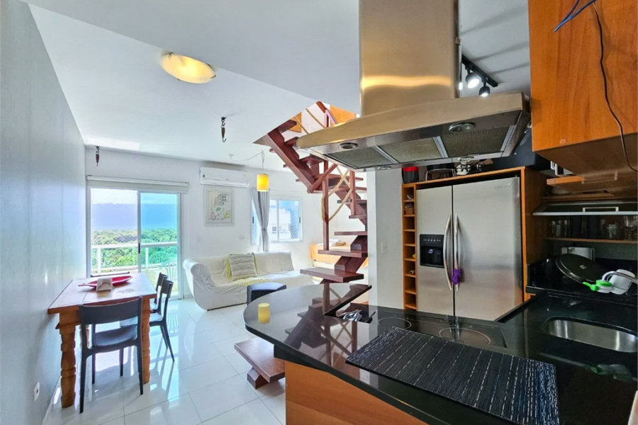 Cobertura à venda com 2 quartos, sendo 1 suíte, em Riviera de São Lourenço, Bertioga, SP