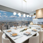 Apartamento em construção de 125m2, 3 suítes na Padre Adelino