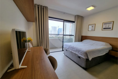 Apartamento à venda ou para alugar com 1 quarto em Pinheiros, São Paulo, SP