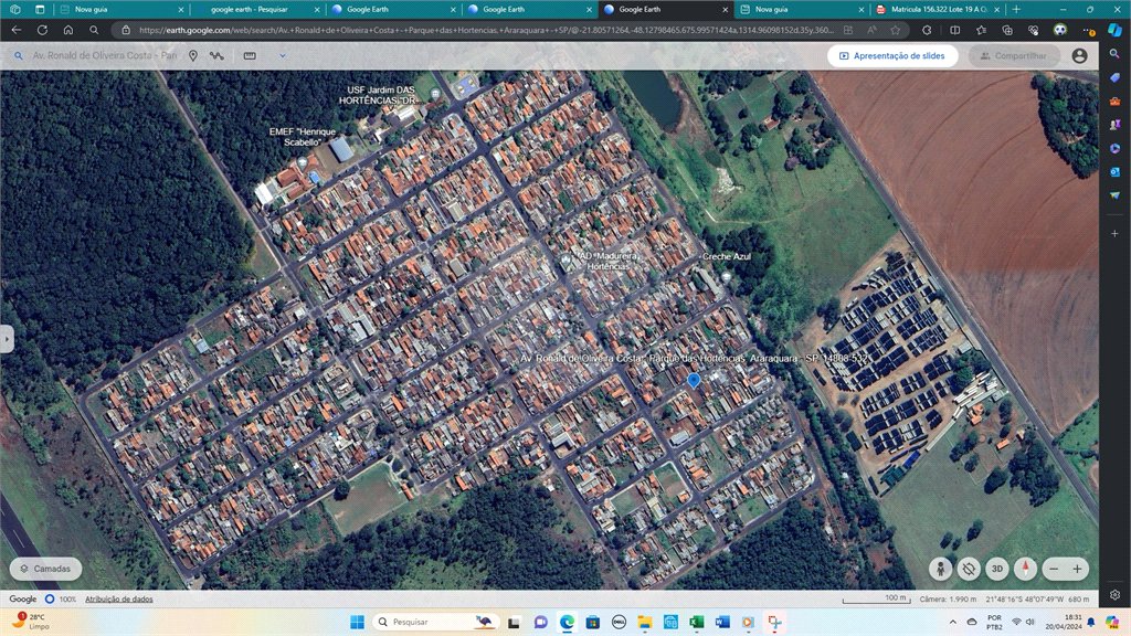 Casa à venda com 2 quartos em Parque das Hortências, Araraquara, SP
