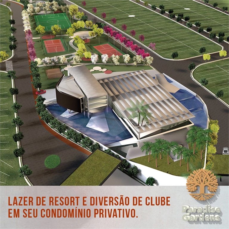 Terreno à venda no condomínio Paradise Garden, Mogi das Cruzes - SP