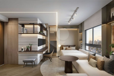 Studio à venda com 1 quarto em Perdizes, São Paulo, SP