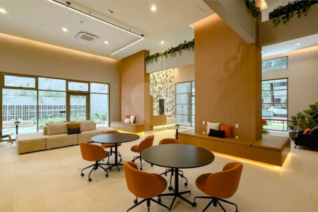 Apartamento 1 dorm. - 36,15 m2 em Perdizes, a 50 metros da PUC