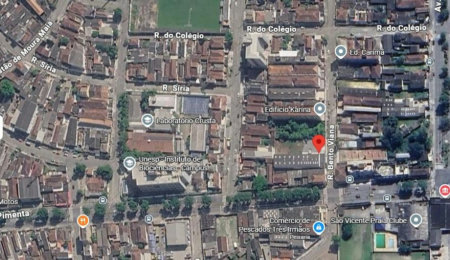 Terreno à venda, 938 m² por R$ 1.800.000,00 - Centro - São Vicente/SP