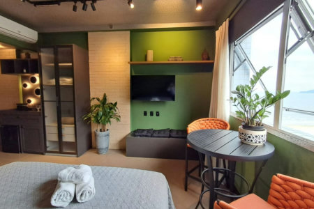 Apartamento com 1 dormitório, 31 m² - venda por R$ 639.000,00 ou aluguel por R$ 7.334,00/mês - Gonzaga - Santos/SP