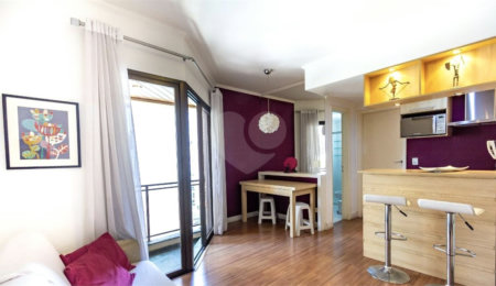 Apartamento à venda com 1 quarto em Indianópolis, São Paulo, SP