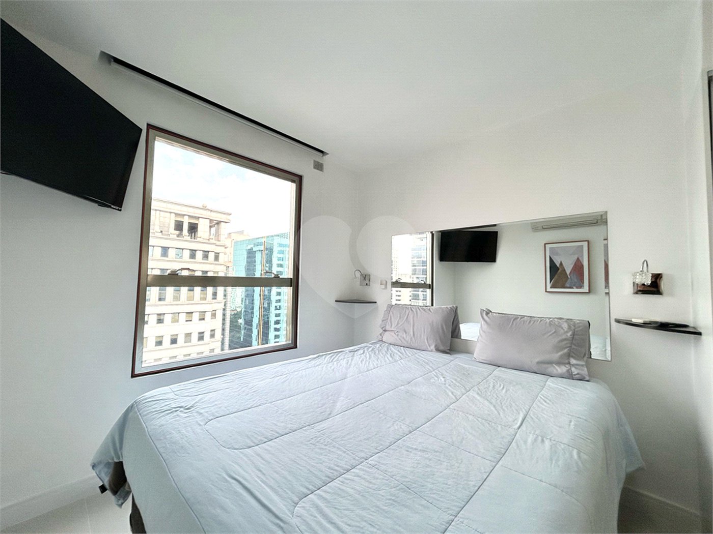 Apartamento à venda ou para alugar com 2 quartos, sendo 1 suíte, em Brooklin, São Paulo, SP