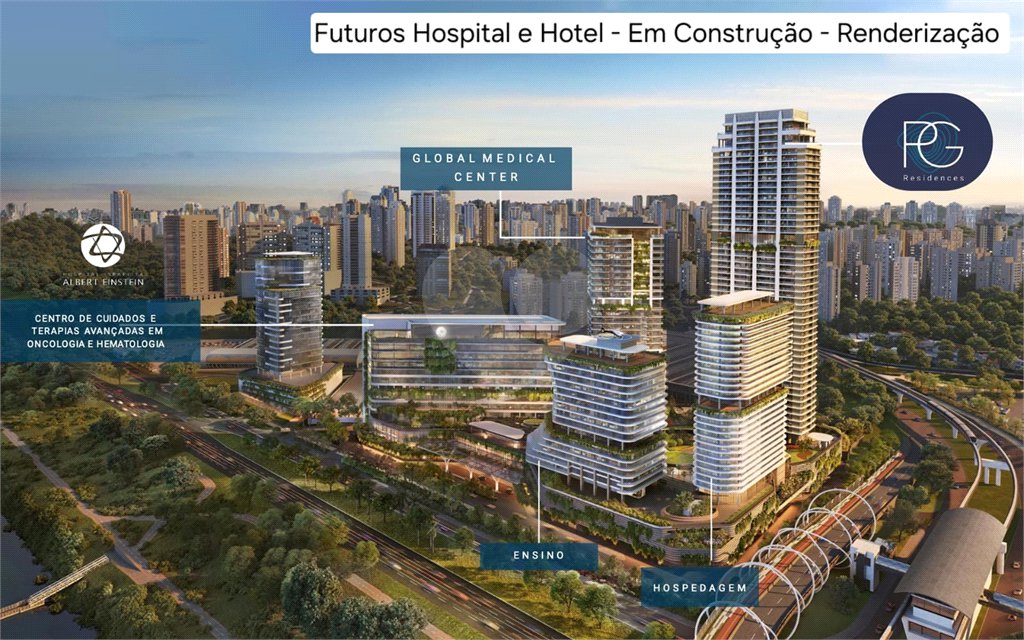 Apartamento à venda com 4 suítes em Jardim Morumbi, São Paulo, SP