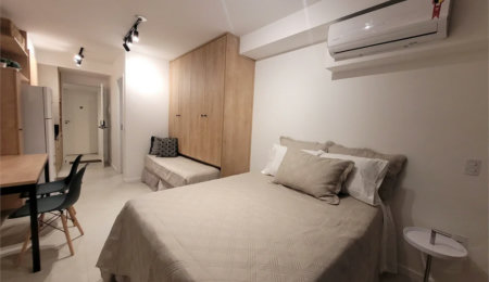 Apartamento à venda ou para alugar com 1 quarto em Pinheiros, São Paulo, SP