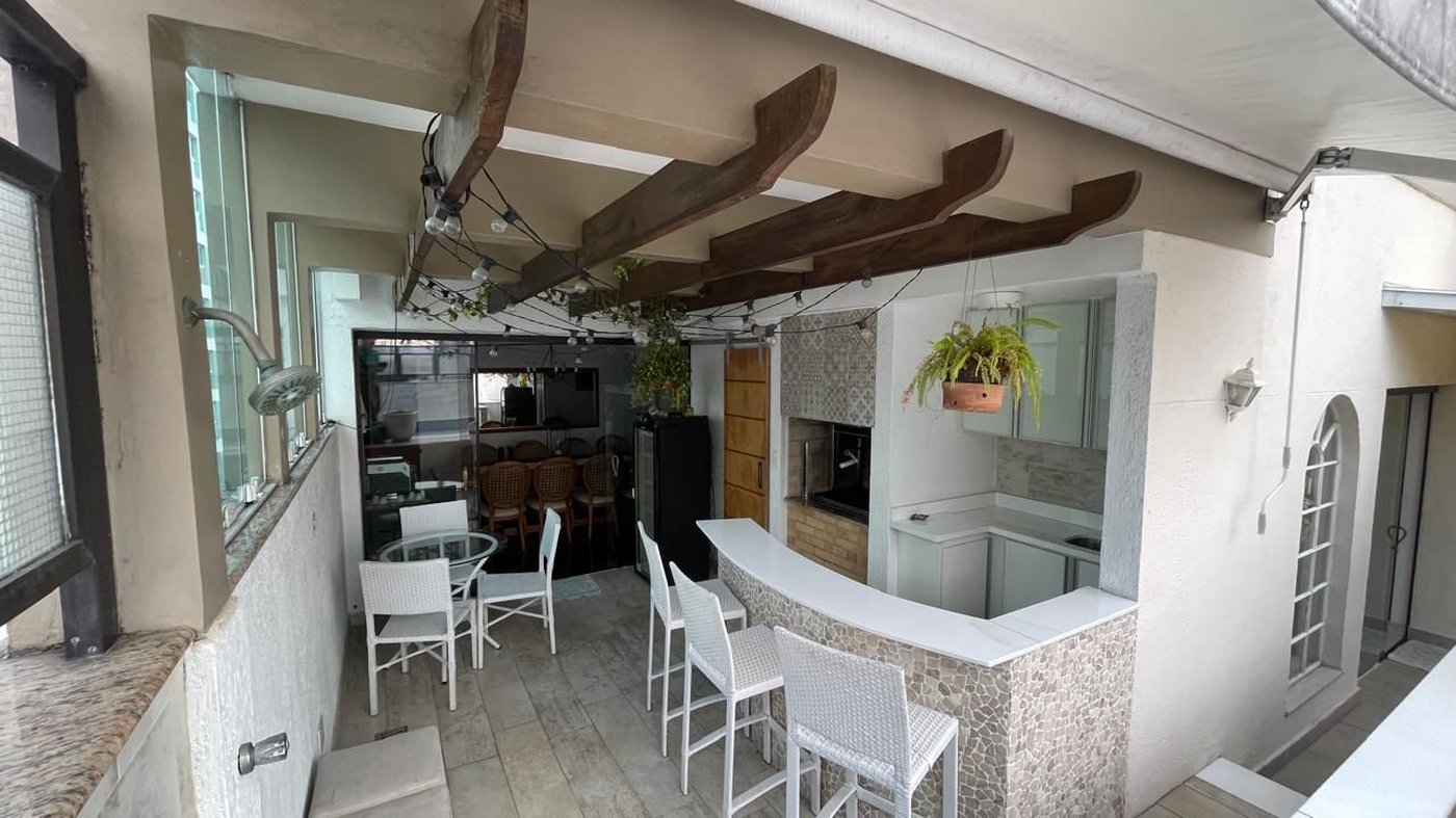 Cobertura à venda, 348 m² por R$ 3.900.000,00 - Aparecida - Santos/SP