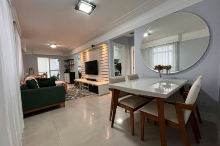Apartamento com 3 dormitórios à venda, 94 m² por R$ 1.100.000,00 - Pompéia - Santos/SP