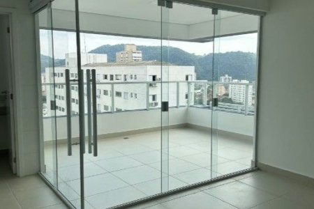 Apartamento à venda, 71 m² por R$ 827.960,32 - Campo Grande - Santos/SP