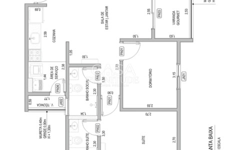 Apartamento à venda com 2 quartos, sendo 1 suíte, em Jardim Saira, Sorocaba, SP