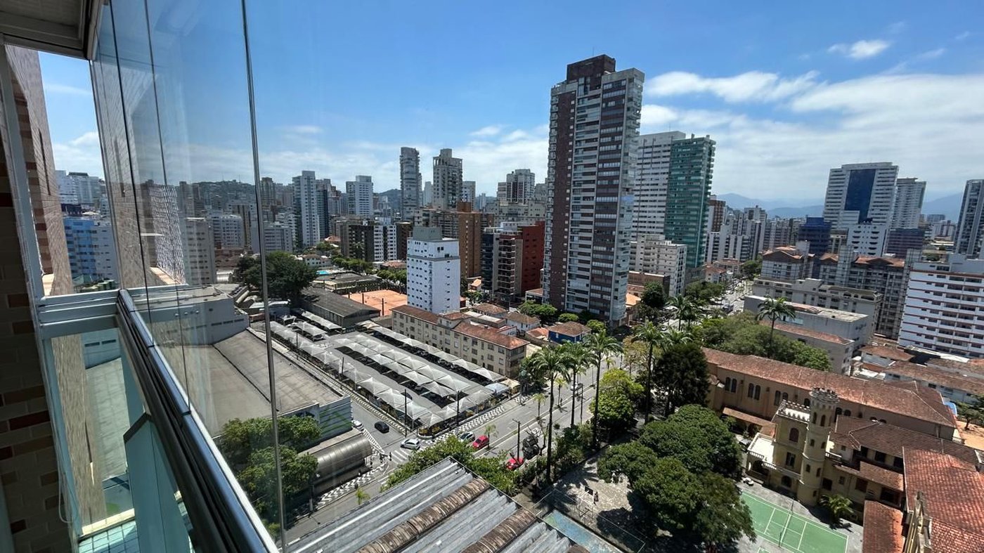 Apartamento com 3 dormitórios à venda, 126 m² por R$ 1.590.000,00 - Boqueirão - Santos/SP