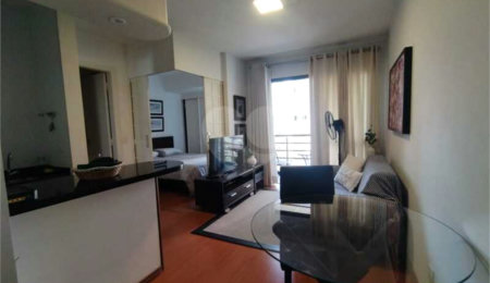 Flat à venda com 1 quarto em Moema, São Paulo, SP