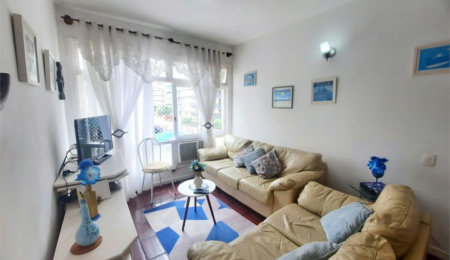 Apartamento com 3 dormitórios, 100 m² - venda por R$ 370.000,00 ou aluguel por R$ 4.441,86 - Loteamento João Batista Julião - Guarujá/SP