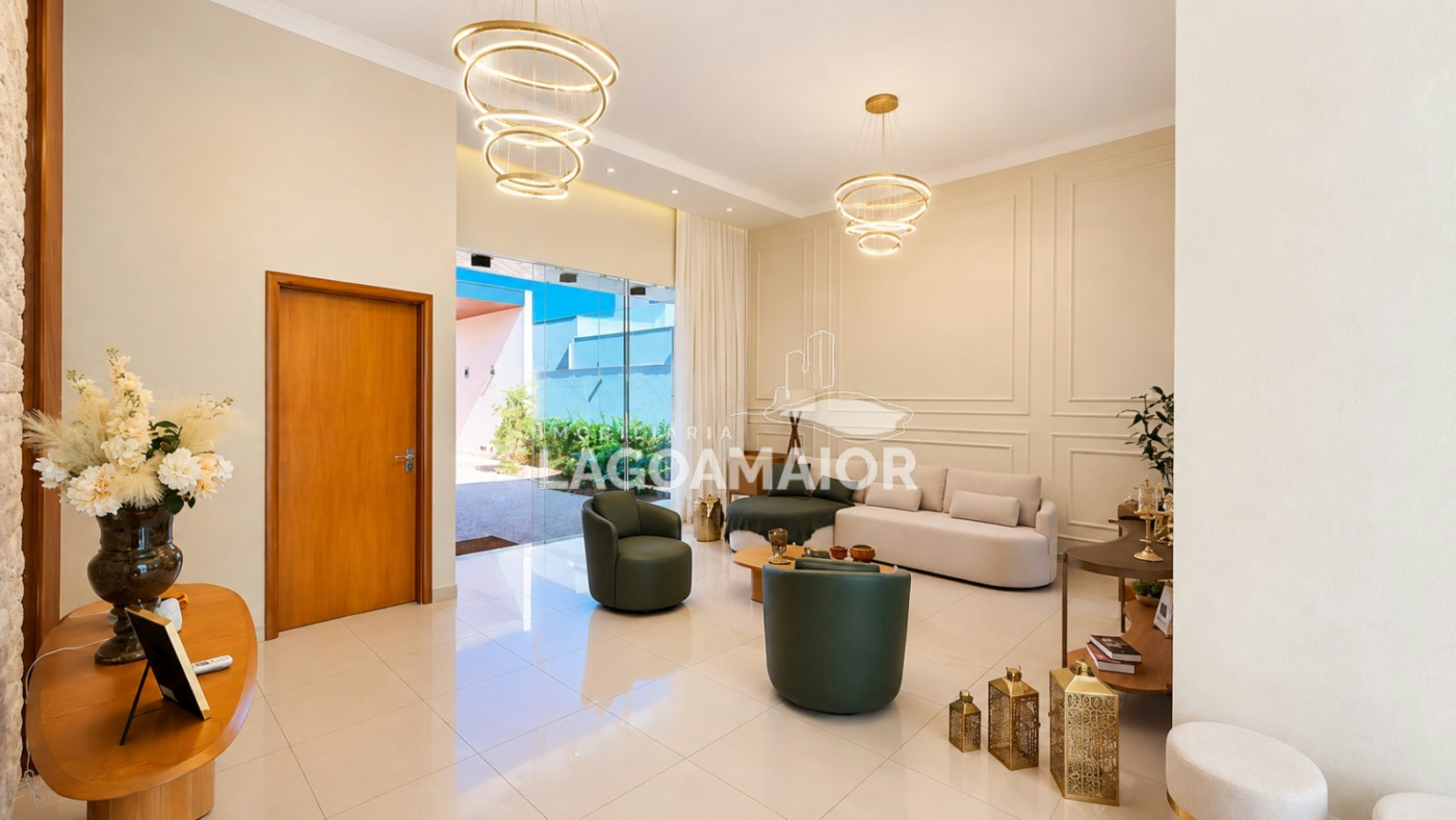 Casa à venda com 3 quartos, sendo 3 suítes, em Santos Dumont, Três Lagoas - MS