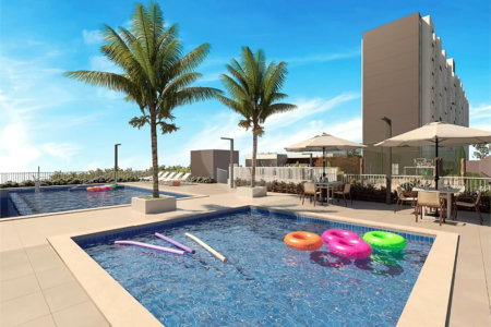 Lindo Apartamento de 44 m² à Venda no Condomínio Parque Olímpia – Indaiatuba/SP
