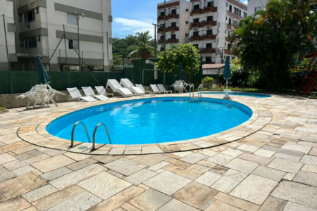 Apartamento à venda, 77 m² por R$ 480.000,00 - Jardim Las Palmas - Guarujá/SP