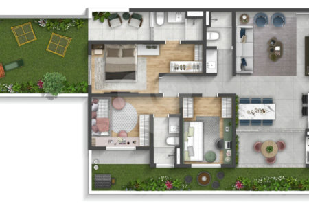 Apartamento à venda com 2 quartos, sendo 1 suíte, em Vila Espírito Santo, Sorocaba, SP
