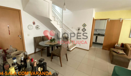 Cobertura à venda com 4 quartos, sendo 1 suíte,  em Tijuca, Rio de Janeiro, RJ