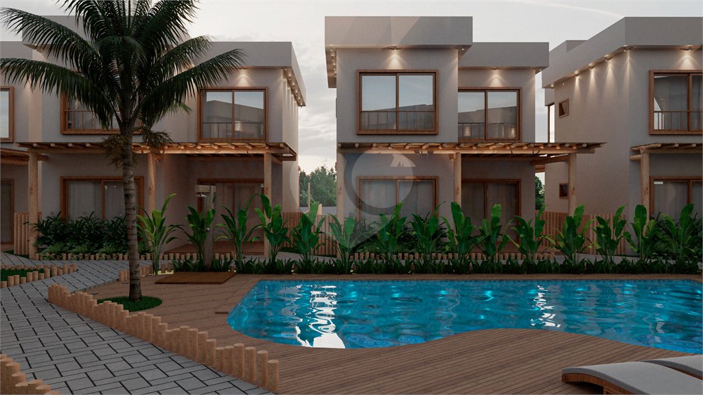 Casa à venda com 1 quarto, sendo 2 suítes, no condomínio Residencial Portal Canoê, Porto Seguro - BA