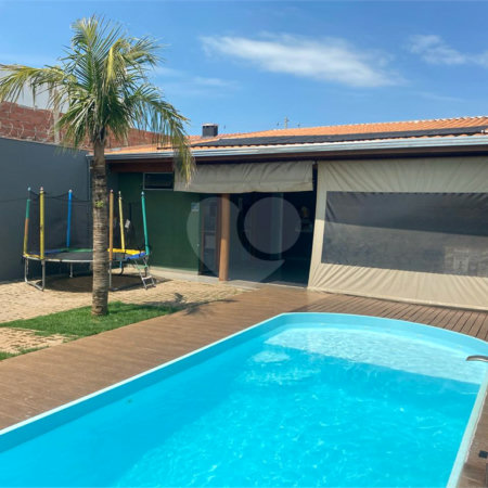 Área de lazer no residencial Arcoville