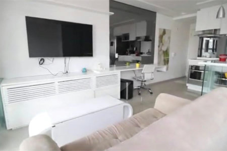 LINDO APARTAMENTO DE 42M² COM SUITE E VAGA DE GARAGEM LOCALIZADO NO PARAISO