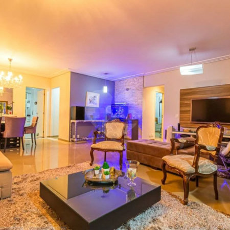 Apartamento com 130m² , 3 dormitórios , sendo 1 suíte , 2 vagas , à venda no bairro Campestre em Santo André.