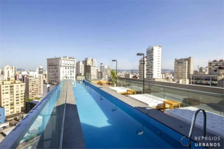 Studio com 29 m² no bairro da Republica - São Paulo - SmartStudio - vista e localização incríveis