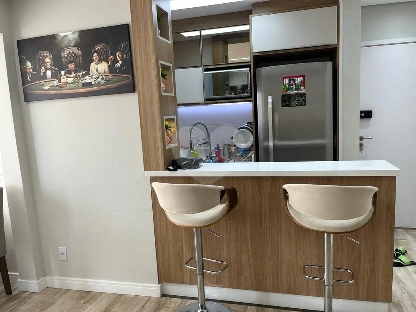 Apartamento com 2 dormitórios , sendo 1 suíte , 2 vagas , à venda no bairro Jardim , em Santo André.