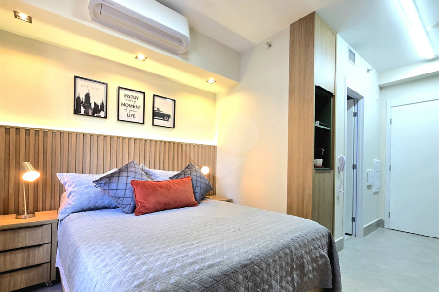 Studio 21 m² Mobiliado Próximo Metrô Paraíso São Paulo/SP