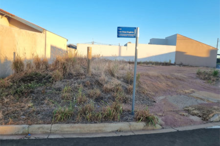 Terreno de esquina 342m² no Jardim das Palmeiras 2 – Ibaté/SP