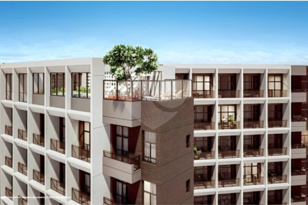 Art Vila Mariana com pé direito de 3,70m no 6o andar