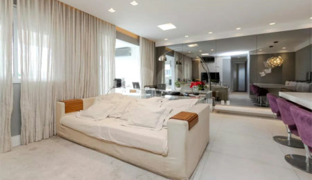 Apartamento à venda ou para alugar com 2 suítes em Santo Amaro, São Paulo, SP